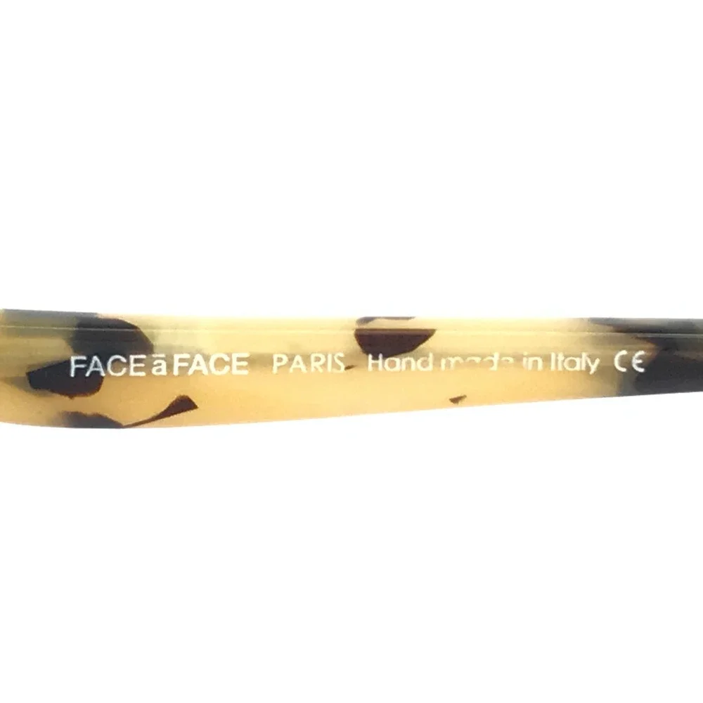 Face A Face Eyeglasses Frame NAIAD COL. 896 Safari Tortoise Cat Eye 51-13-138